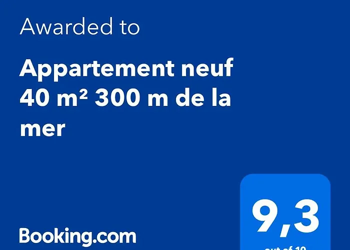 Appartement Neuf 40 M² 300 M De La Mer